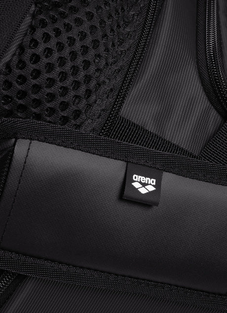 Arena All Set Duffle Bag 40L Sports Gym Travel Aquabreathe Water-Repellent in Black