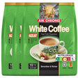 3x Aik Cheong White Instant Coffee Packs (45x 40g Sachets) - Hazelnut Flavour (1.8kg Total) Bulk