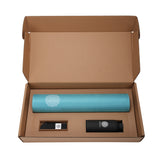Mandala Premium Yoga Mat Set - Teal (5mm Vegan Suede Mat, Adjustable Strap & Stainless Steel Water Bottle)