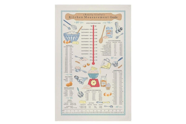 Ulster Weavers Kitchen Measurements Cotton Tea Towel (74x48x0.2cm)