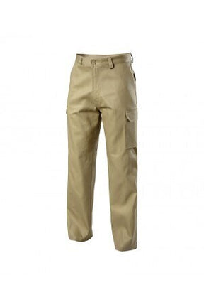 Hard Yakka Generation Y Cotton Drill Trouser Pants Work Workwear - Khaki 122S