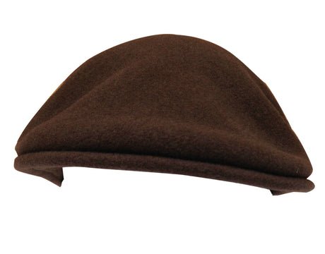 KANGOL 504 Wool Ivy Cap Mens Warm Winter Flat Classic Hat - Tobacco Brown
