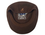 KANGOL 504 Wool Ivy Cap Mens Warm Winter Flat Classic Hat - Tobacco Brown