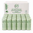 1440 Sheets Bamboo Paper Kitchen Towels Bulk Pack (24 Rolls x 60 Sheets)