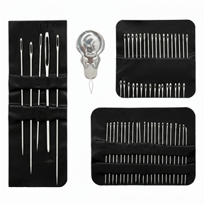 60pcs Sewing Needles Assorted Sizes Set with Needle Threader