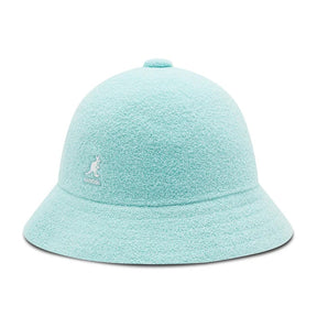 Kangol Bermuda Casual Bucket Hat - Blue Tint (Summer Camping Beach Fishing Cap 0397BC)