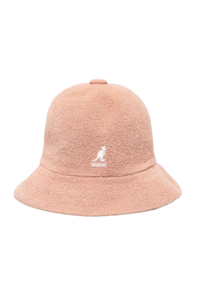 Kangol Bermuda Casual Bucket Hat Terry Towelling Cap - Dusty Rose