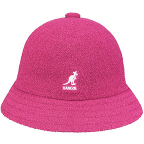 Kangol Bermuda Casual Bucket Hat - Electric Pink (Summer Camping Beach Fishing Cap 0397BC)
