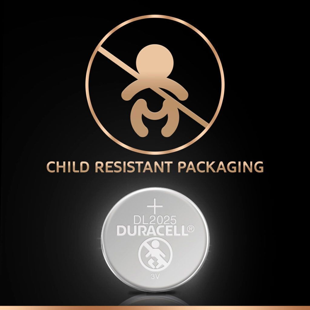 6x Duracell CR2025 Lithium Batteries 3V (3x 2-Pack)