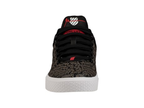 K-Swiss Gary Vee Low Tops Mid Sneakers Shoes Vaynerchuk Casual - Black/White/Red