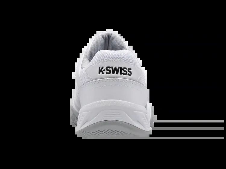 K-Swiss Mens Bigshot Light 4 Tennis Shoes in White/Highrise