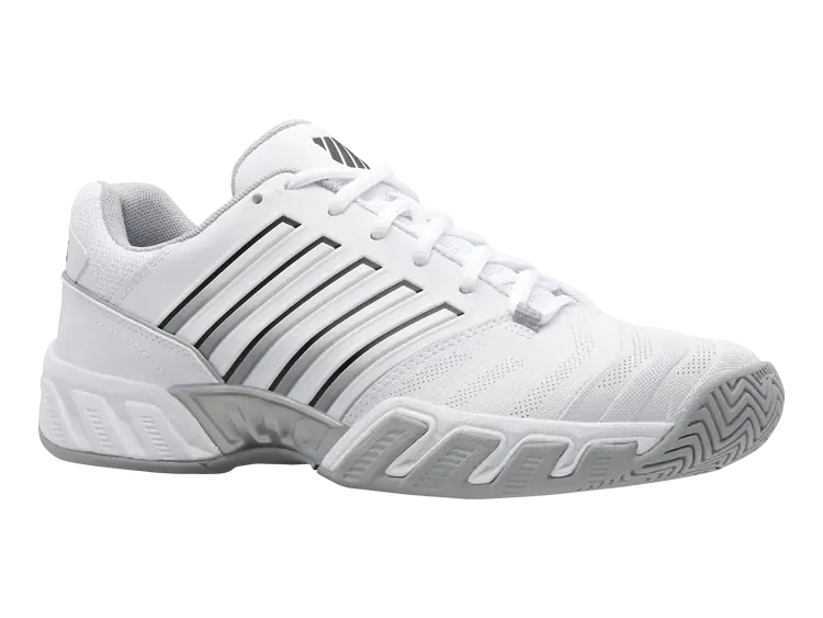 K-Swiss Mens Bigshot Light 4 Tennis Shoes in White/Highrise