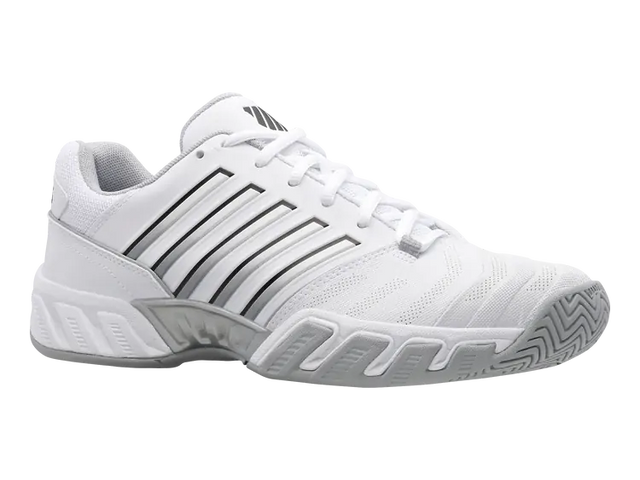 K-Swiss Mens Bigshot Light 4 Tennis Shoes in White/Highrise