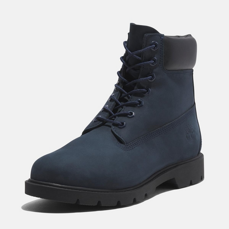 Timberland Classic 6"" Waterproof Leather Boot in Dark Blue - US 11