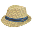 Goorin Bros Malibu Mens Straw Trilby Fedora Hat - Natural (Summer Panama)