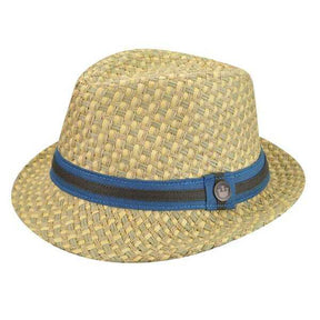 Goorin Bros Malibu Mens Straw Trilby Fedora Hat - Natural (Summer Panama)