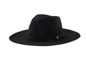 Goorin Brothers Queen Of Knives Womens Wide Brim Fedora Hat - Black