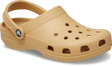 Crocs Classic Clogs Roomy Fit Sandal Clog Sandals Slides Waterproof in Wheat