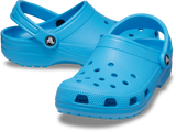 Crocs Classic Clogs Roomy Fit Sandal Clog Sandals Slides Waterproof - Blue Venetien