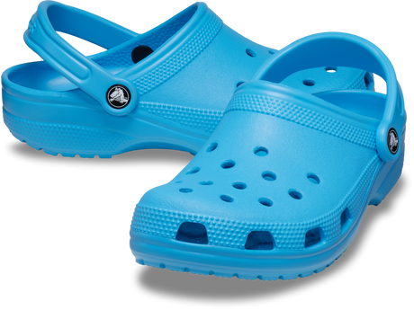Crocs Classic Clogs Roomy Fit Sandal Clog Sandals Slides Waterproof - Blue Venetien