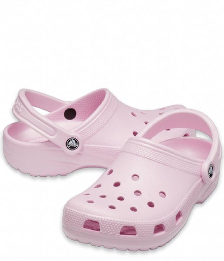 Crocs Adult Classic Clogs - Ballerina Pink (Summer Unisex Shoes/Sandals/Slides)
