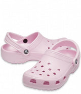 Crocs Adult Classic Clogs - Ballerina Pink (Summer Unisex Shoes/Sandals/Slides)