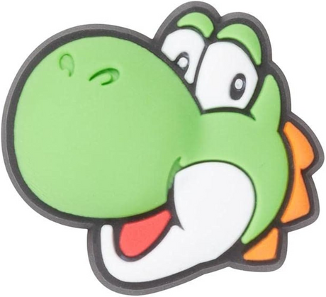 2-Pack Crocs Super Mario Luigi & Yoshi Jibbitz Shoe Charms - 100% Authentic