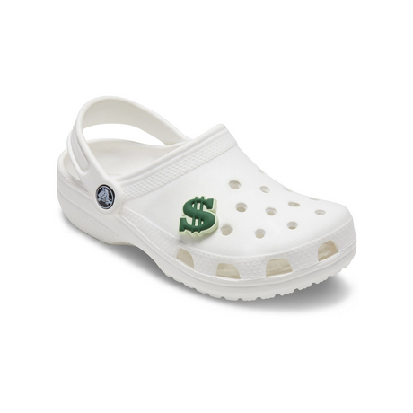 1x Crocs Dollar Sign Jibbitz Charm - 100% Authentic