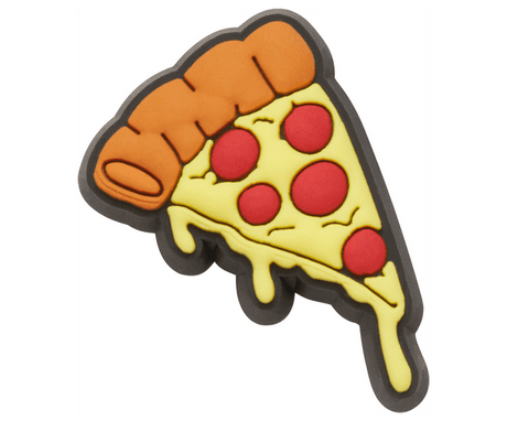 1x Crocs Pizza Slice Jibbitz Charm - 100% Authentic