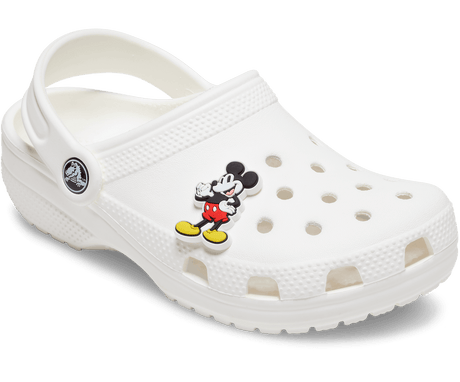 2-Pack Crocs Disney Mickey & Minnie Mouse Jibbitz Shoe Charms - 100% Authentic
