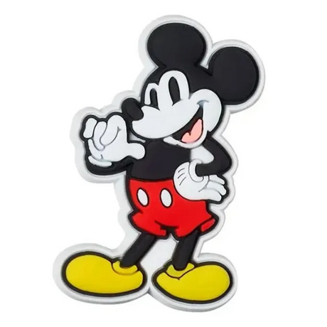 2-Pack Crocs Disney Mickey & Minnie Mouse Jibbitz Shoe Charms - 100% Authentic