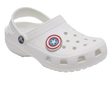 1x Crocs Captain America 1 Shield Jibbitz Charm - 100% Authentic