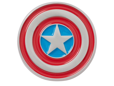 1x Crocs Captain America 1 Shield Jibbitz Charm - 100% Authentic