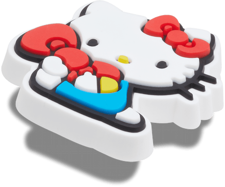 1x Crocs Hello Kitty Sitting Jibbitz Charm - 100% Authentic