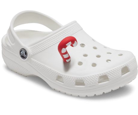 1x Crocs 3D Candy Cane Jibbitz Charm - 100% Authentic