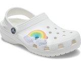 1x Crocs Plush Studded Rainbow Jibbitz Shoe Charm - 100% Authentic