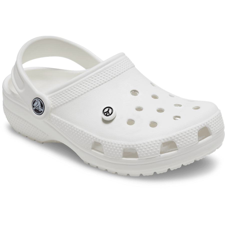 1x Crocs Tiny Friendship Peace Sign Jibbitz Charm - 100% Authentic