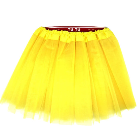 2x Tulle Ballerina Tutu – Small, 3-Layer Children’s Costume Skirt - Yellow & Green Australia Day