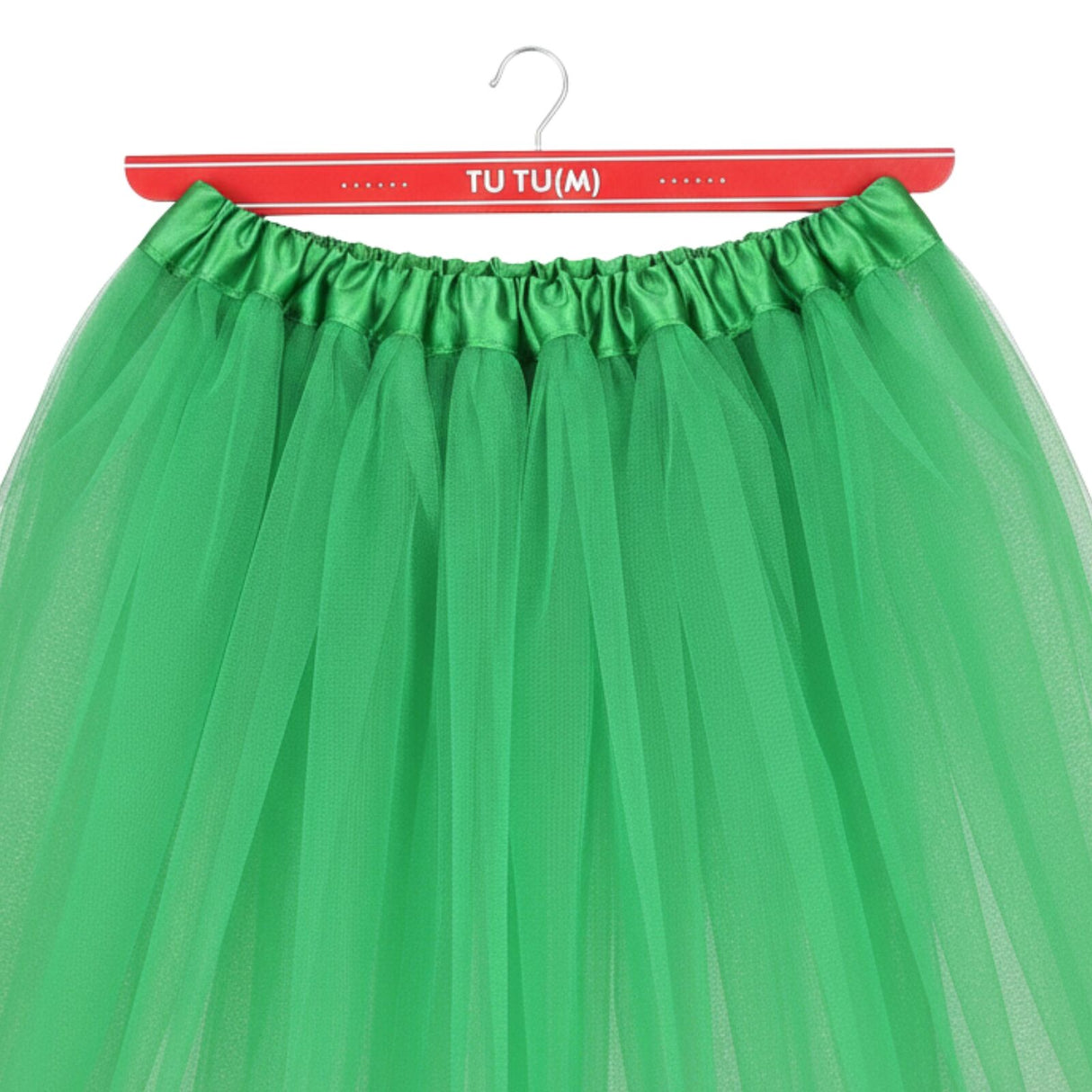 Adult Green Medium Tulle Ballerina Tutu - 3-Layer Australia Day Costume