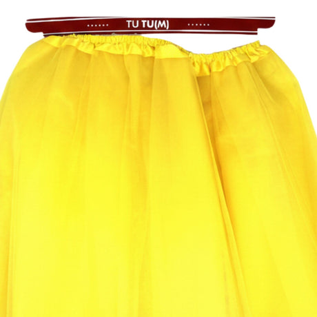 Yellow Tulle Ballerina Tutu – Medium, 3-Layer Adult Costume Australia Day