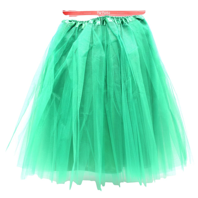 Adult Green Large Tulle Ballerina Tutu - Australia Day Costume