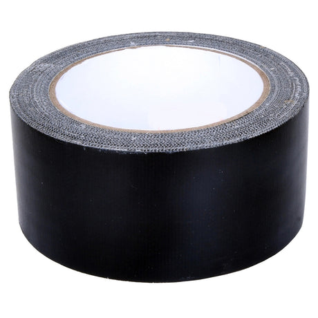 4x Black Duct Cloth Tape (48mm x 6m) Bulk Pack - Flexible Multi Purpose Gaffer Blast Hardware