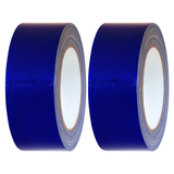 2x Blue Duct Cloth Tape (48mm x 6m) Pack - Flexible Multi Purpose Gaffer Blast Hardware