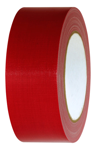 Red Duct Cloth Tape (48mm x 6m) - Flexible Multi Purpose Gaffer Blast Hardware