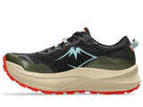 Mens ASICS Trabuco Max 3 Trail Running Shoes in Black/Smoke Blue – Size 10.5