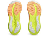 Mens ASICS GEL-Nimbus 26 PARIS Running Shoes in Cool Grey/Safety Yellow – Size 11.5