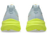 Mens ASICS GEL-Nimbus 26 PARIS Running Shoes in Cool Grey/Safety Yellow – Size 11.5