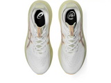 Asics Mens Gel-Nimbus 27 Runners Sneakers in White/Fawn