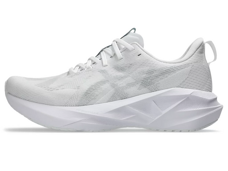 Asics Mens Novablast 5 Running Shoes - White/Piedmont Grey (Athletic Sneakers/Runners)