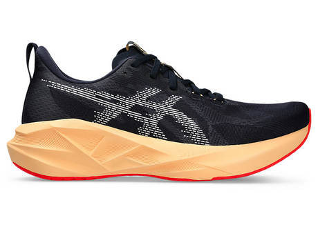 Asics Mens Novablast 5 Running Shoes - Midnight/Orange Glow (Athletic Sneakers/Runners)